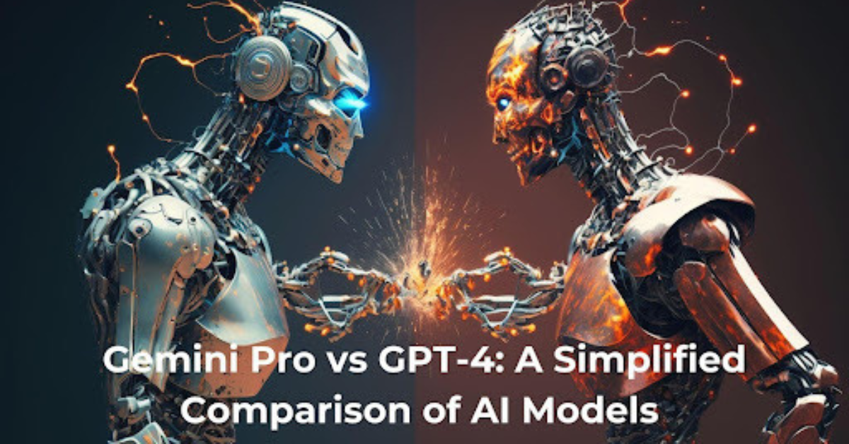 Gemini Pro vs GPT-4: Simplified AI Model Comparison