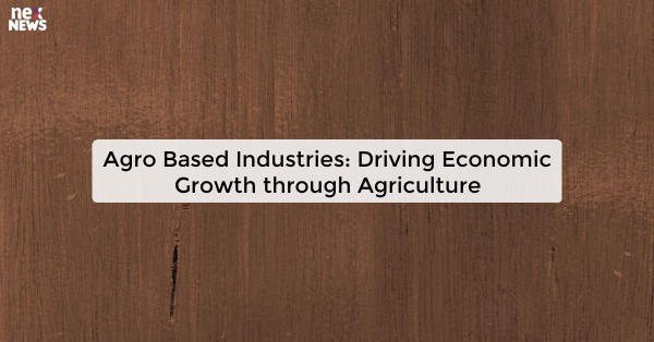 Agro Based Industries: Driving Economic Growth through Agriculture