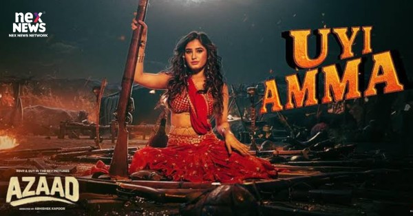 Azaad Song Uyi Amma OUT: Rasha Thadani’s Dazzling Dance Moves Light Up the Screen