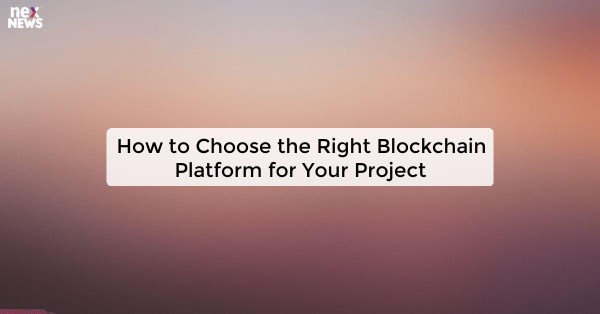 How to Choose the Right Blockchain Platform for Your Project