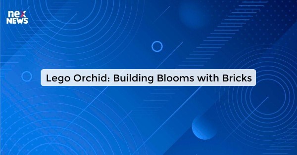 Lego Orchid: Building Blooms with Bricks