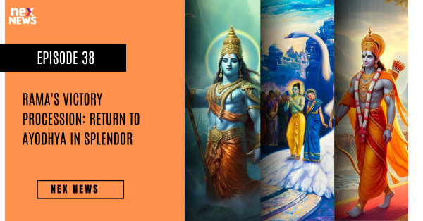 Rama's Victory Procession: Return to Ayodhya in Splendor