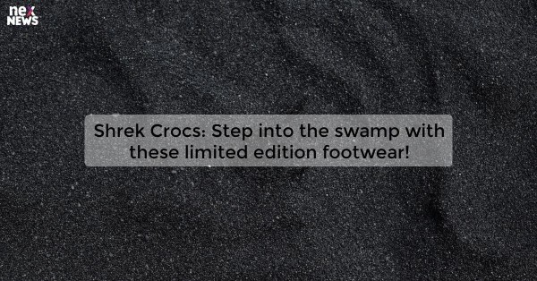 Shrek Crocs: Step into the swamp with these limited edition footwear!