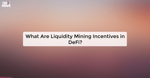 What Are Liquidity Mining Incentives in DeFi?