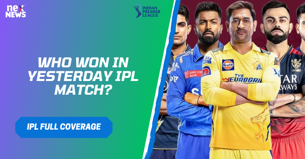 Who Won In Yesterday IPL Match?